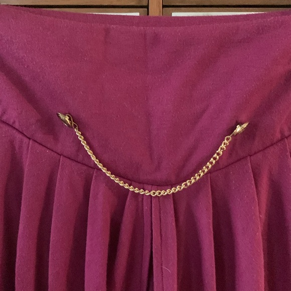 Vintage Two Piece Gold Chain Purple Cotton Elastic Jacket and Pants Size Large - Picture 11 of 13